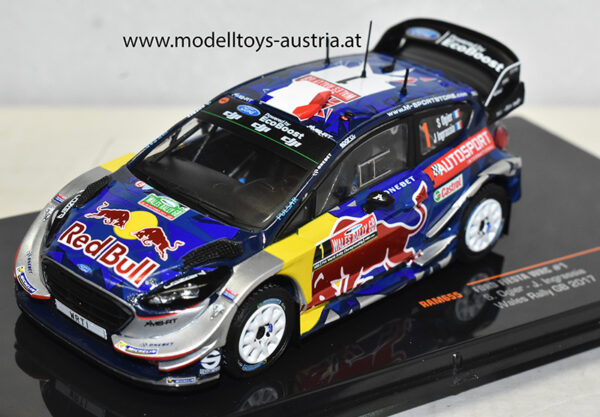 Ford Fiesta RS WRC 2017 Ogier / Ingrassia Rally Wales 1:43