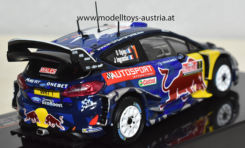 Ford Fiesta RS WRC 2017 Ogier / Ingrassia Rally Wales 1:43