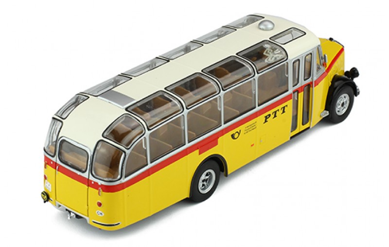 Saurer L4C PTT Autobus Schweizer Post 1:43