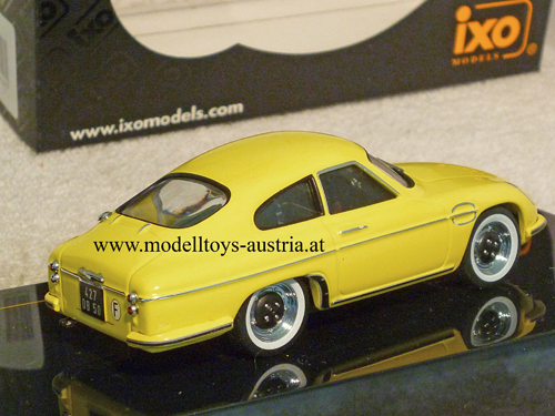Panhard HBR5 Coupe 1958 gelb 1:43