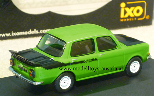 Simca 1000 Rallye II Rally 2 1976 grün / schwarz 1:43
