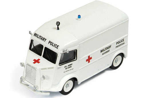 Citroen Typ H HY 1967 US Army Ambulance Polizei Prevention 1:43