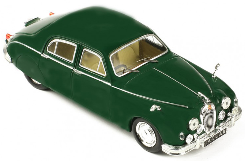 Jaguar MK I Limousine 1957 grün 1:43