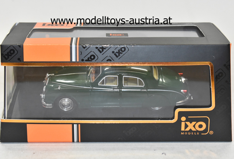 Jaguar MK I Limousine 1957 grün 1:43