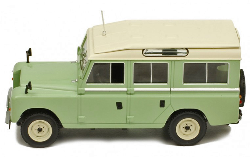 Land Rover 109 Serie II 4x4 1958 hell grün / beige 1:43