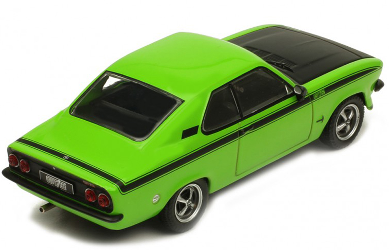 Opel Manta A GT/E 1974 grün / schwarz 1:43