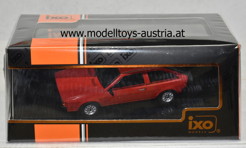 VW Scirocco II 1987 rot 1:43