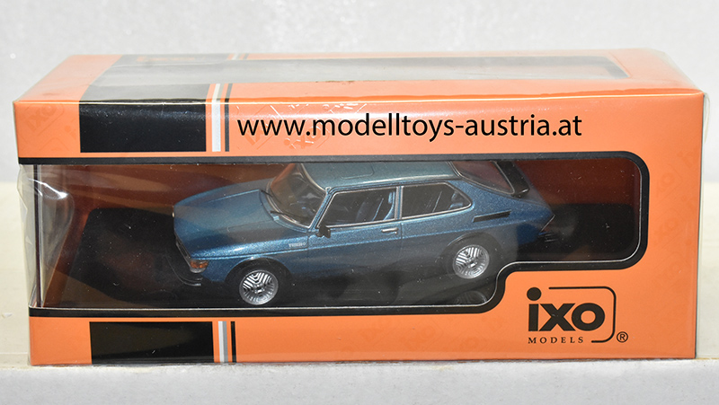 Saab 99 Turbo Coupe Kombi 1977 blau metaliik 1:18
