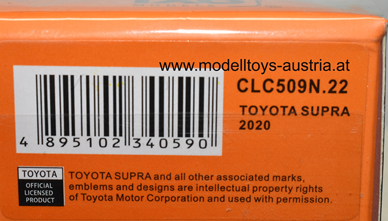 Toyota Supra Coupe 2020 weiss 1:43