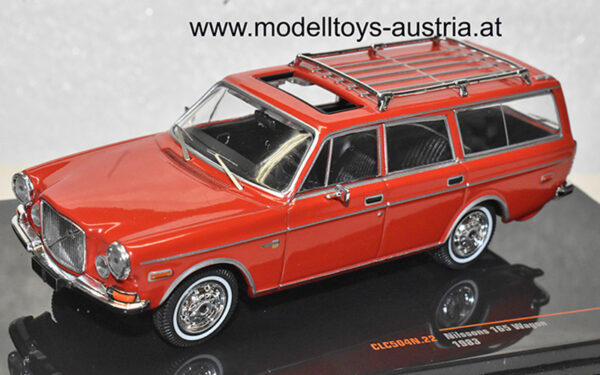 Volvo 165 Kombi Break 1983 NILSSONS rot 1:43