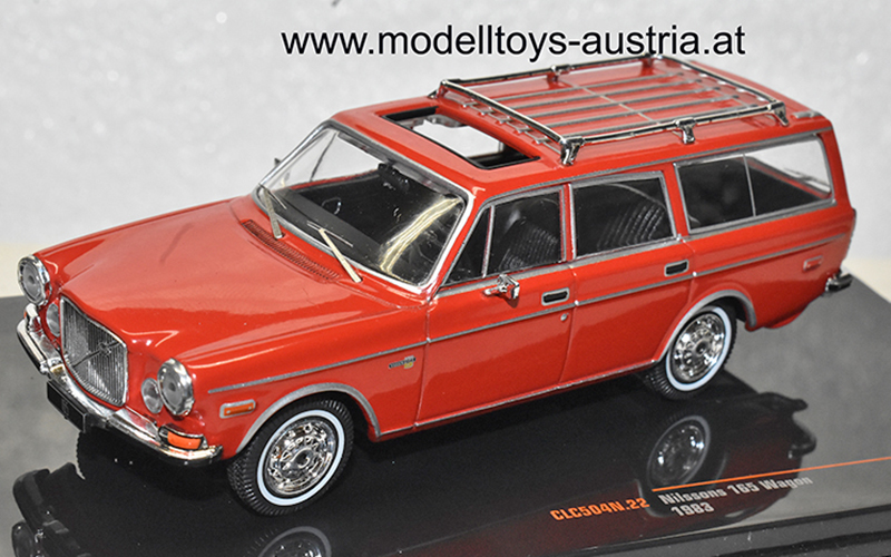 Volvo 165 Kombi Break 1983 NILSSONS rot 1:43