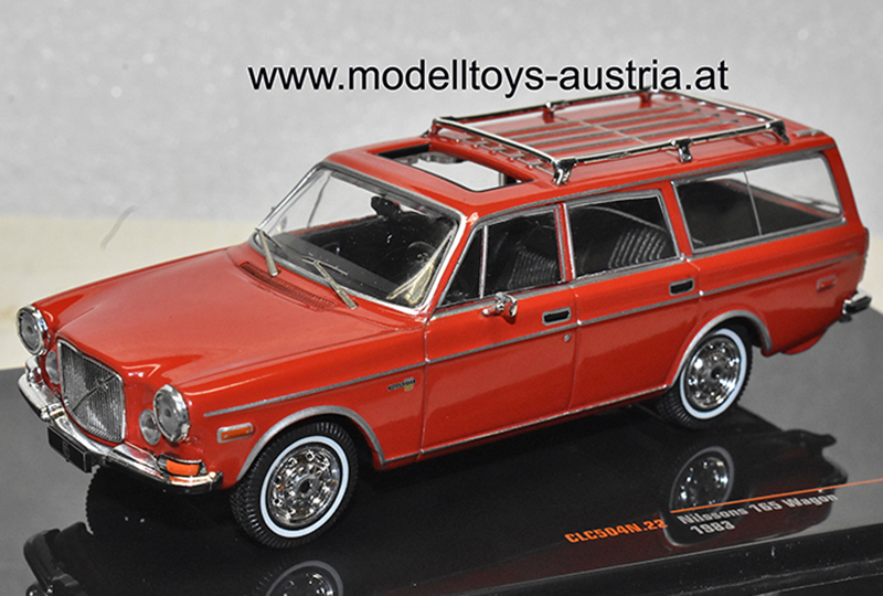 Volvo 165 Kombi Break 1983 NILSSONS rot 1:43