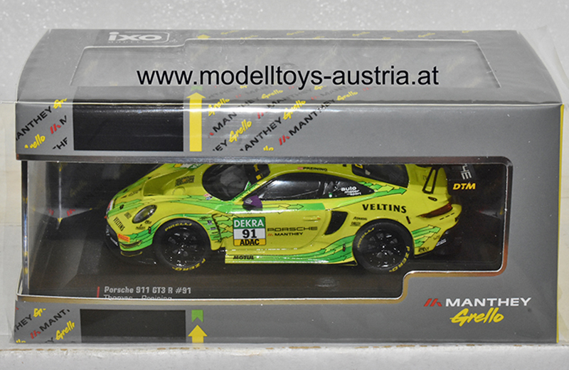 Porsche 911 GT3 R 2023 DTM Champion Thomas PREINING Manthey Grello 1:43 IXO