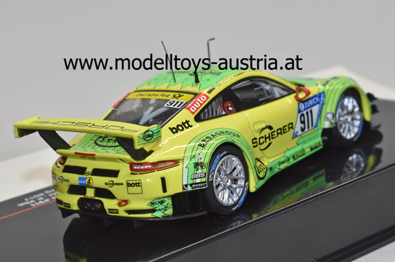 Porsche 911 991 Coupe GT3 R 2017 Nürburgring LIETZ / DUMAS / MAKOWIECKI / PILET 1:43