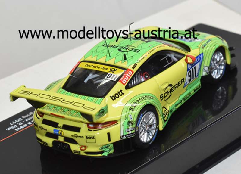 Porsche 911 991 Coupe GT3 R 2017 Nürburgring LIETZ / DUMAS / MAKOWIECKI / PILET 1:43