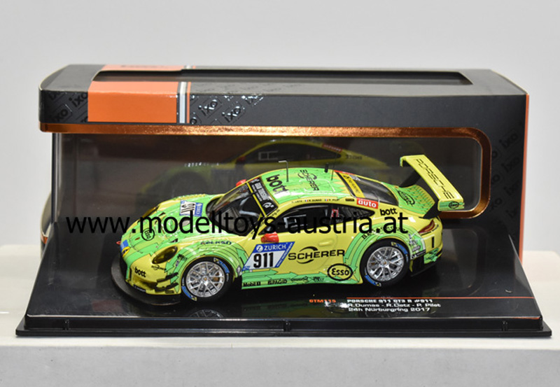 Porsche 911 991 Coupe GT3 R 2017 Nürburgring LIETZ / DUMAS / MAKOWIECKI / PILET 1:43