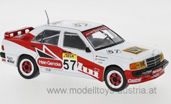 Mercedes Benz 190E 2.3-16V 1987 WTCC Franz KLAMMER / Peter OBERNDORFER / JOHN 1:43