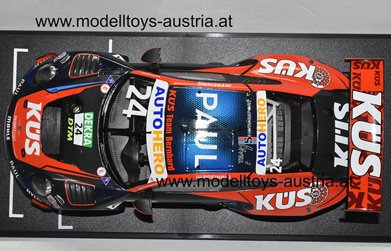 Porsche 911 GT3 R DTM 2022 Sieger Norisring Thomas PREINING Team KÜS 1:18 IXO