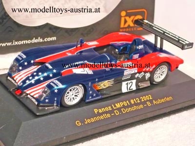 Panoz LMP1 2002 Le Mans AUBERLEN / DONOHUE / JEANNETTE 1:43