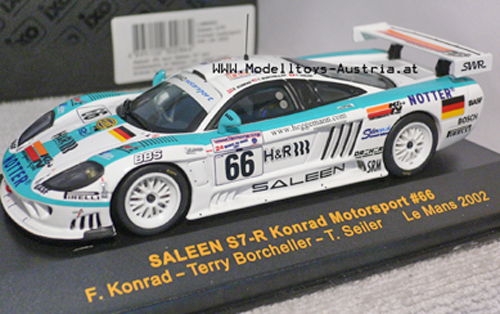 Saleen S7-R 2002 Le Mans KONRAD / SEILER / BORCHELLER 1:43