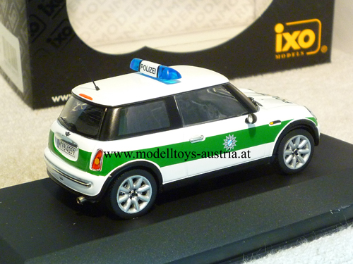 New Mini Cooper 2002 Deutsche POLIZEI 1:43