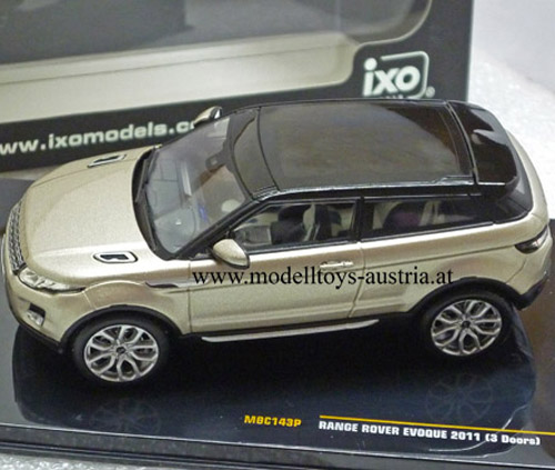 Range Rover Evoque L538 Coupe 3-türig 2011 silberbeige 1:43