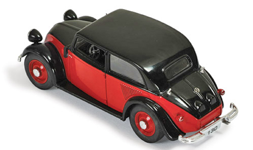 Mercedes Benz W23 Limousine 130 1934 rot / schwarz 1:43
