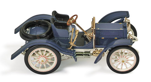 Mercedes Simplex 40 PS HP Horsepower 1902 blau 1:43