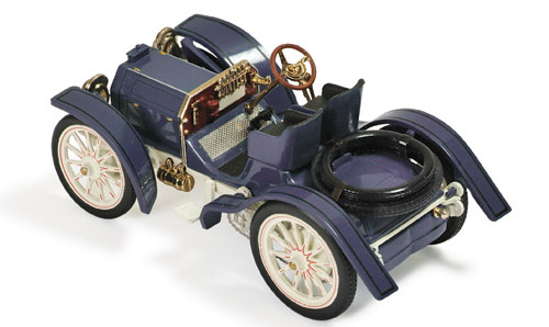 Mercedes Simplex 40 PS HP Horsepower 1902 blau 1:43
