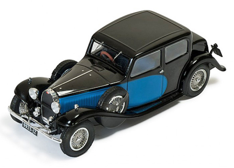Bugatti Typ 57 Galibier schwarz / blau 1:43