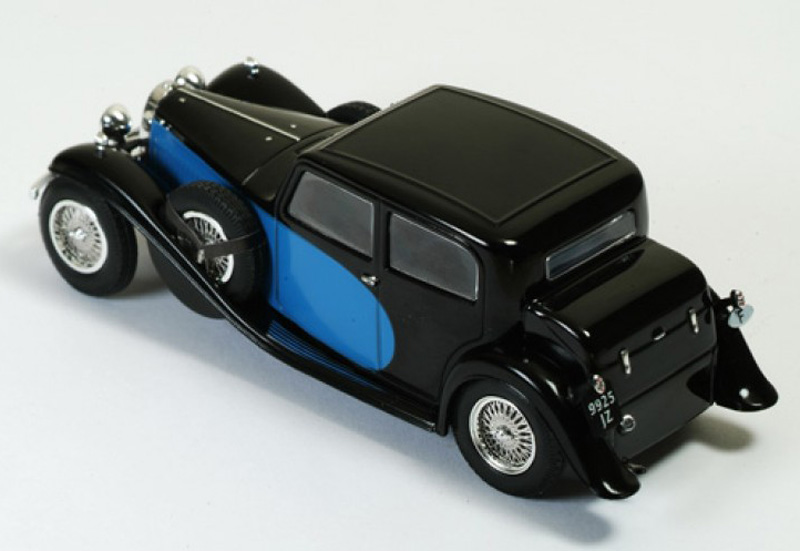 Bugatti Typ 57 Galibier schwarz / blau 1:43