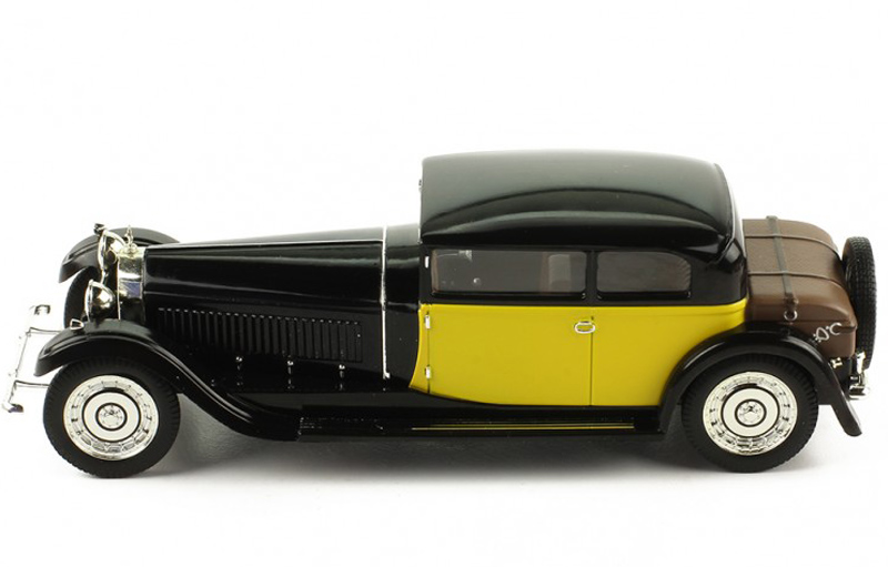 Bugatti 41 Royale Coach WEYMAN 1929 gelb / schwarz 1:43