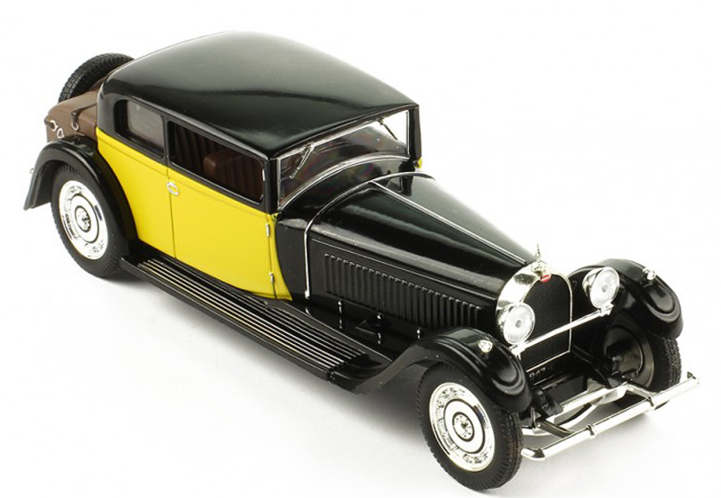 Bugatti 41 Royale Coach WEYMAN 1929 gelb / schwarz 1:43