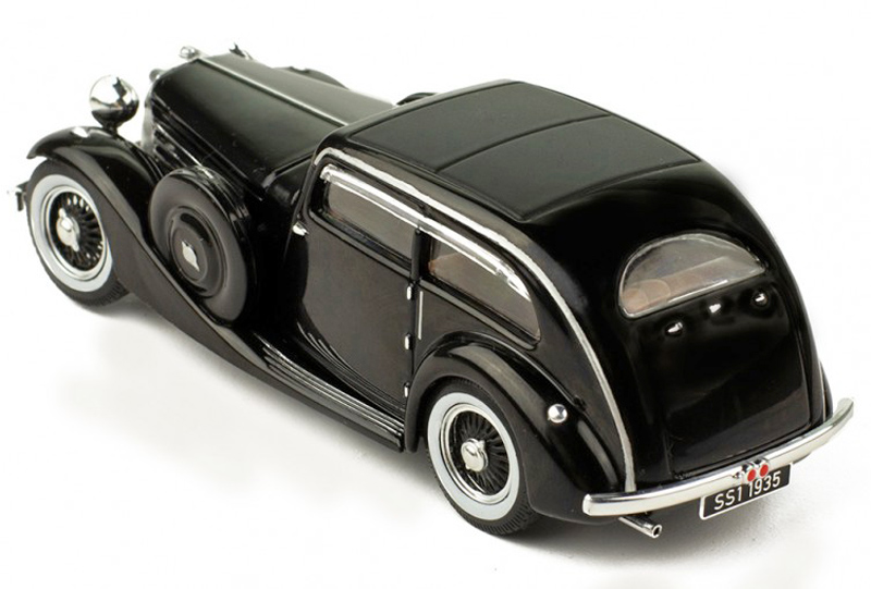 Jaguar SS1 Airline Coupe 1935 schwarz 1:43