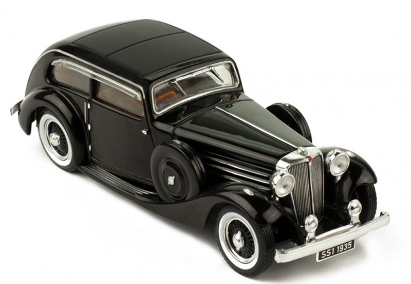 Jaguar SS1 Airline Coupe 1935 schwarz 1:43