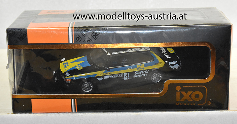 Saab 99 EMS 1977 Rally Schweden Sieger BLOMQVIST / SYLVAN 1:43
