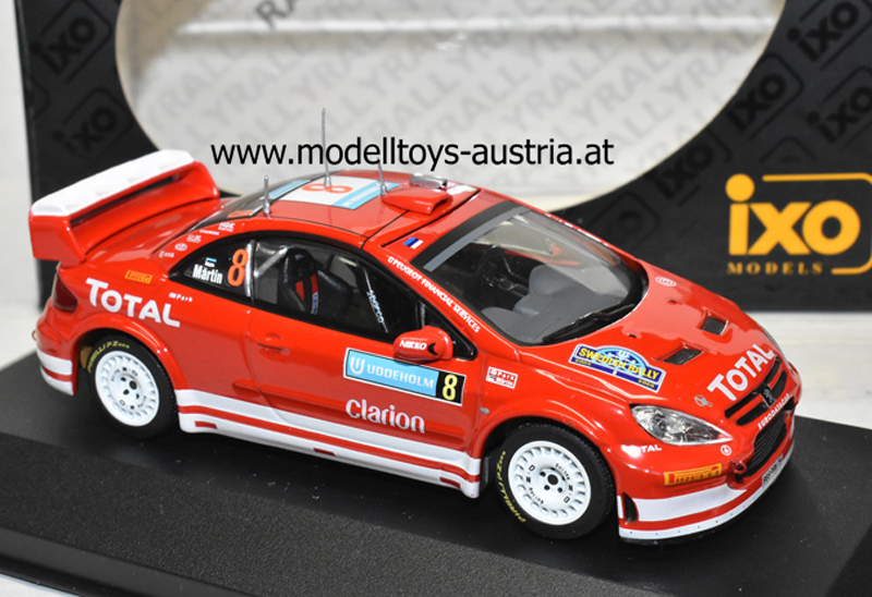 Peugeot 307 WRC 2005 Rally Schweden MÄRTIN / PARK 1:43