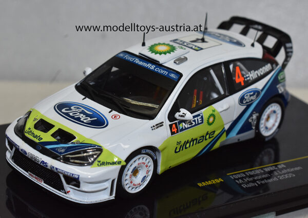 Ford Focus WRC 2005 Hirvonen / Lehtinen Rally Finnland 1:43