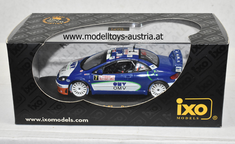Peugeot 307 WRC 2006 Rally Monte Carlo STOHL / MINOR 1:43 IXO