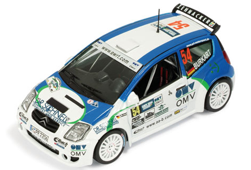 Citroen C2 S1600 2006 Rally Deutschland BURKART  GEILHAUSEN 1:43