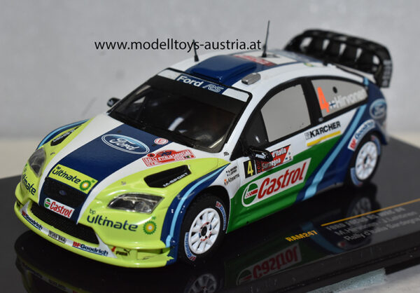 Ford Focus RS WRC 2006 Hirvonen / Lehtinen Rally Italia 1:43