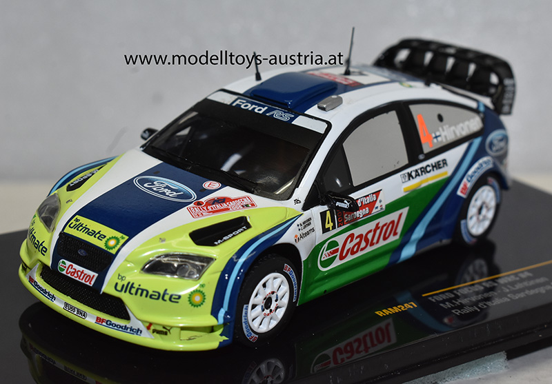 Ford Focus RS WRC 2006 Hirvonen / Lehtinen Rally Italia 1:43