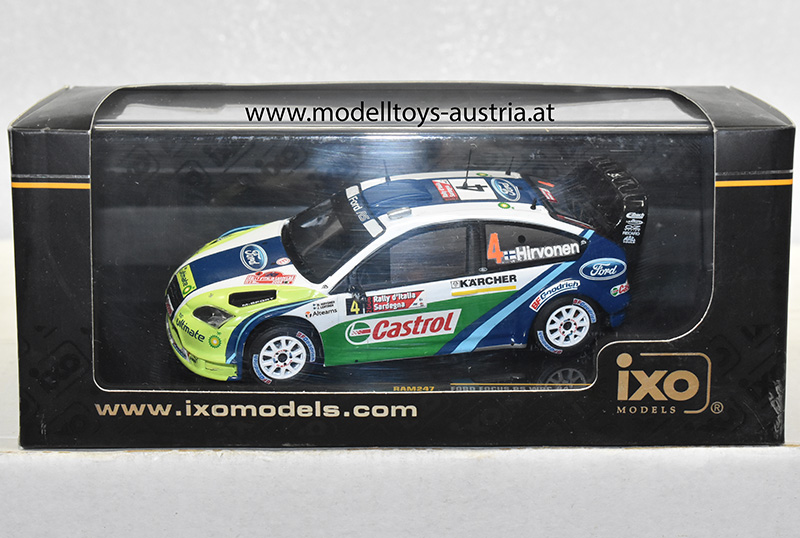 Ford Focus RS WRC 2006 Hirvonen / Lehtinen Rally Italia 1:43