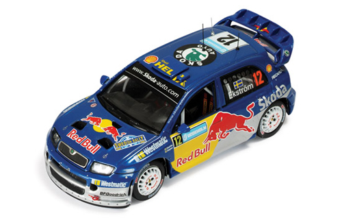Skoda Fabia 2006 RED BULL Rally Schweden EKSTRÖM / BERGMAN 1:43
