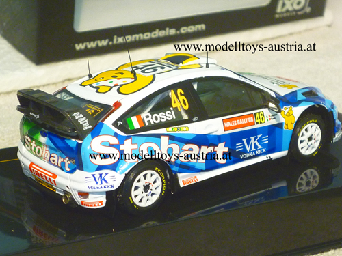 Ford Focus RS WRC 2008 Wales Rally ROSSI / CASSINA 1:43