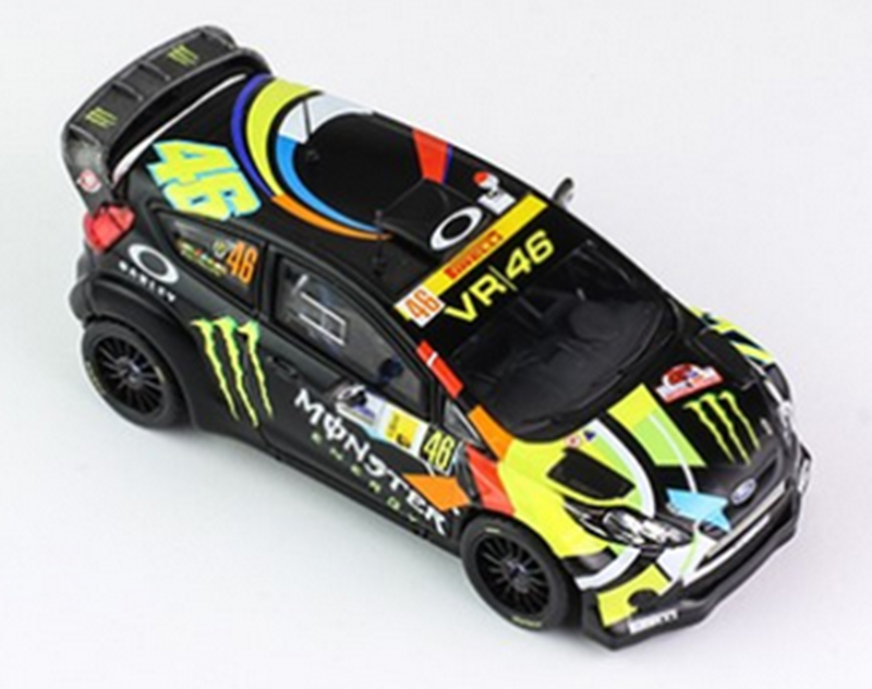 Ford Fiesta RS WRC 2012 Rally Sieger Monza Valentino ROSSI / Carlo CASSINA #46 1:43