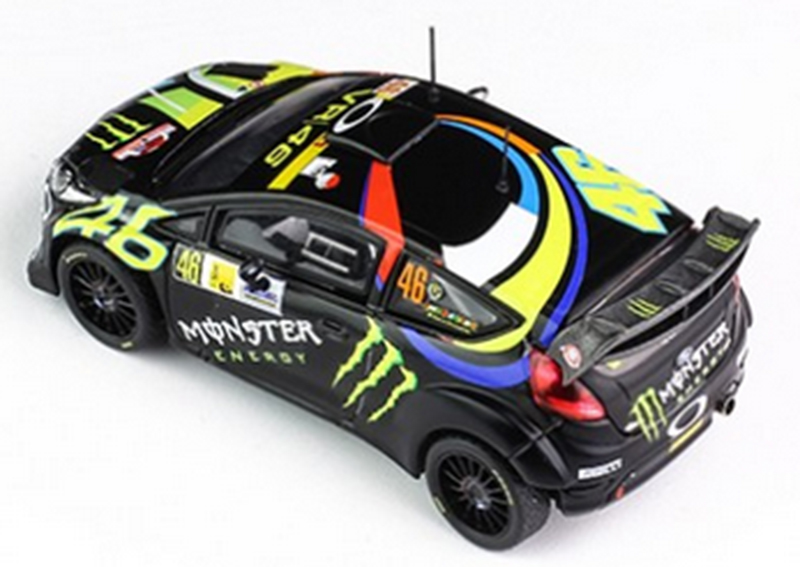 Ford Fiesta RS WRC 2012 Rally Sieger Monza Valentino ROSSI / Carlo CASSINA #46 1:43