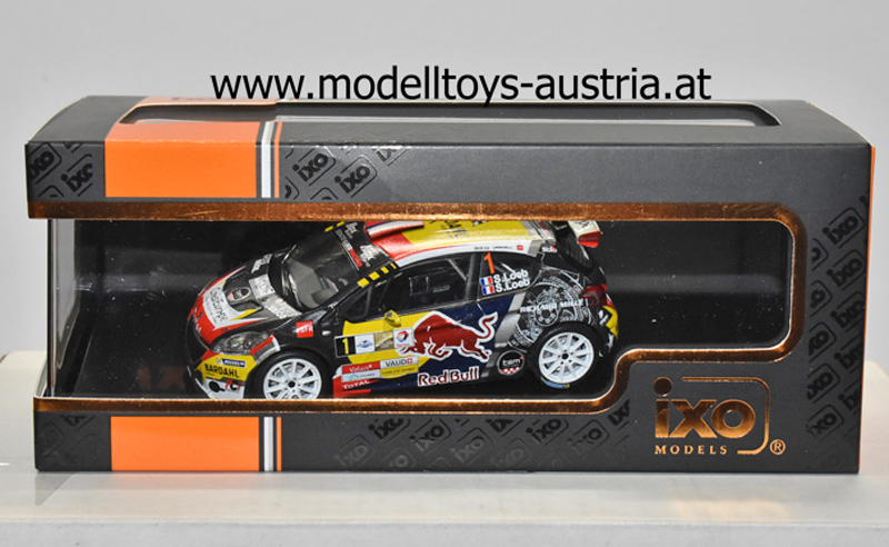 Peugeot 208 T16 R5 2017 Rally du Chablais S.LOEB / S.LOEB 1:43