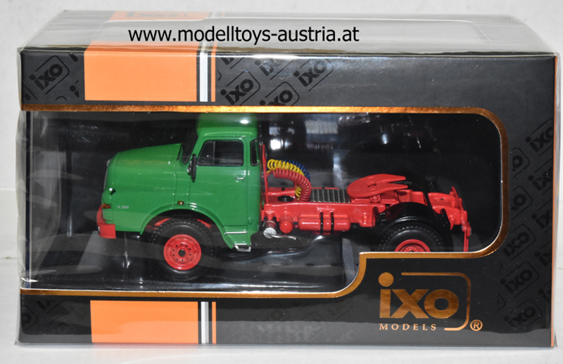 MAN Zugmaschine 19.280H 1971 grün / rot 1:43