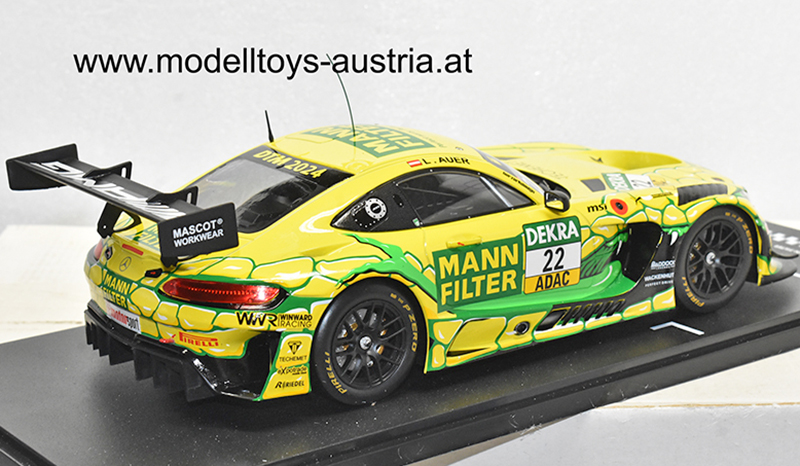 Mercedes Benz AMG GT3 Evo 2024 DTM Lucas AUER Team Winward 1:18